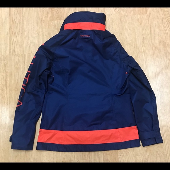 Nautica Navy & Red Rain jacket - Picture 2 of 5